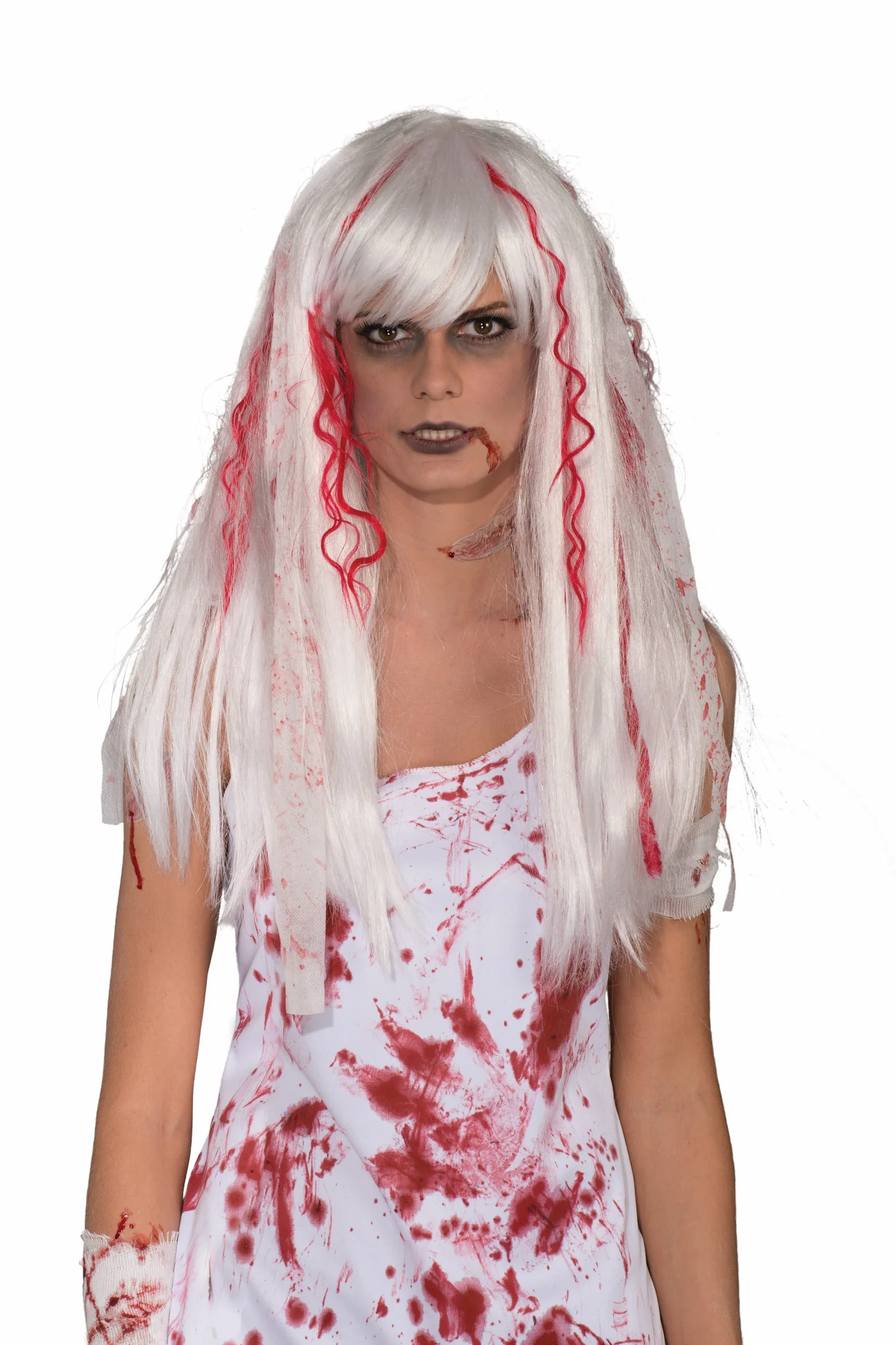 Wig-Bloody Streaks & Splatters