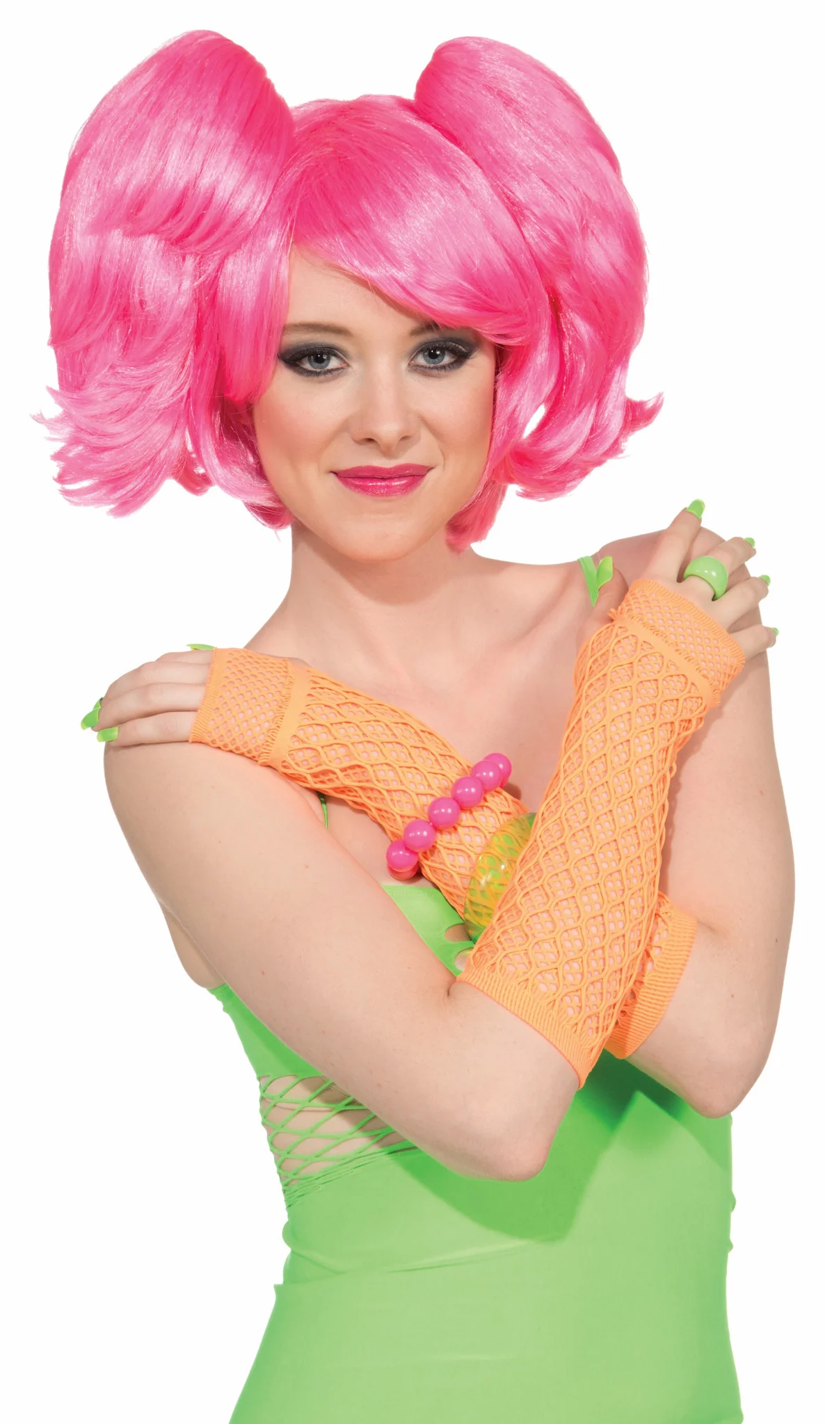 Wig&Ponies Set-Short-Pink