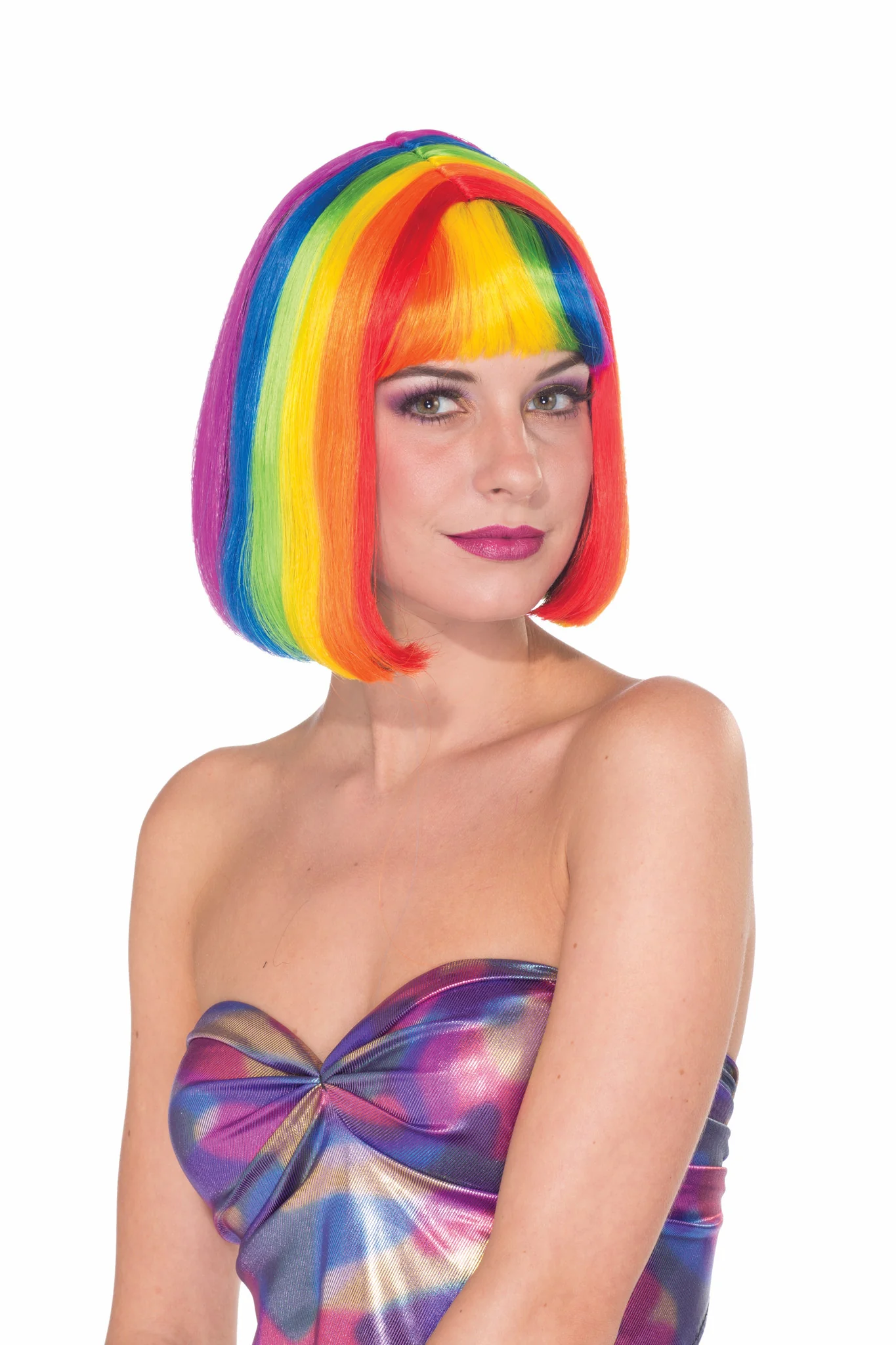 Wig-Rainbow Chic