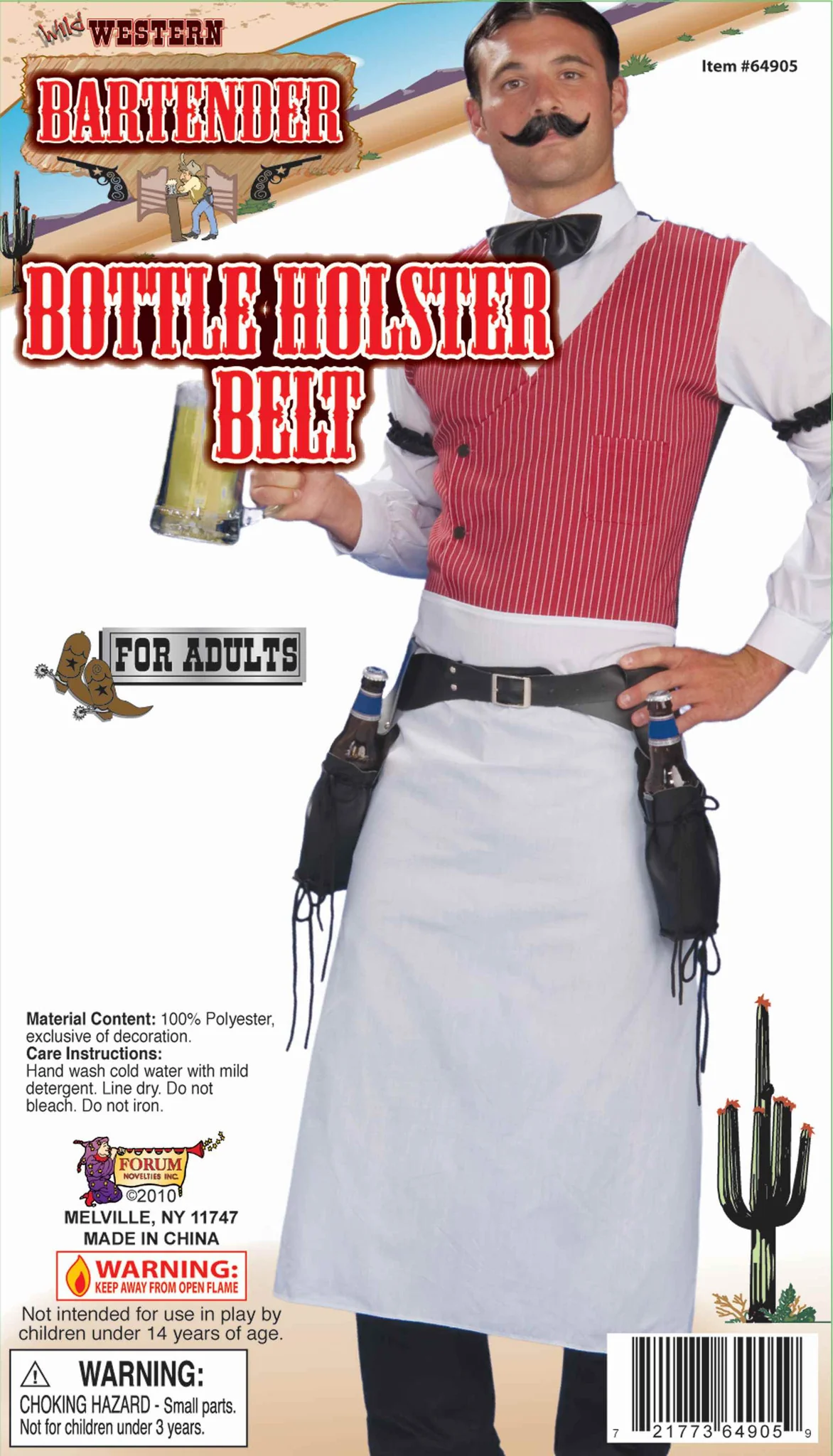 Wild West Bartender Bottles Holster