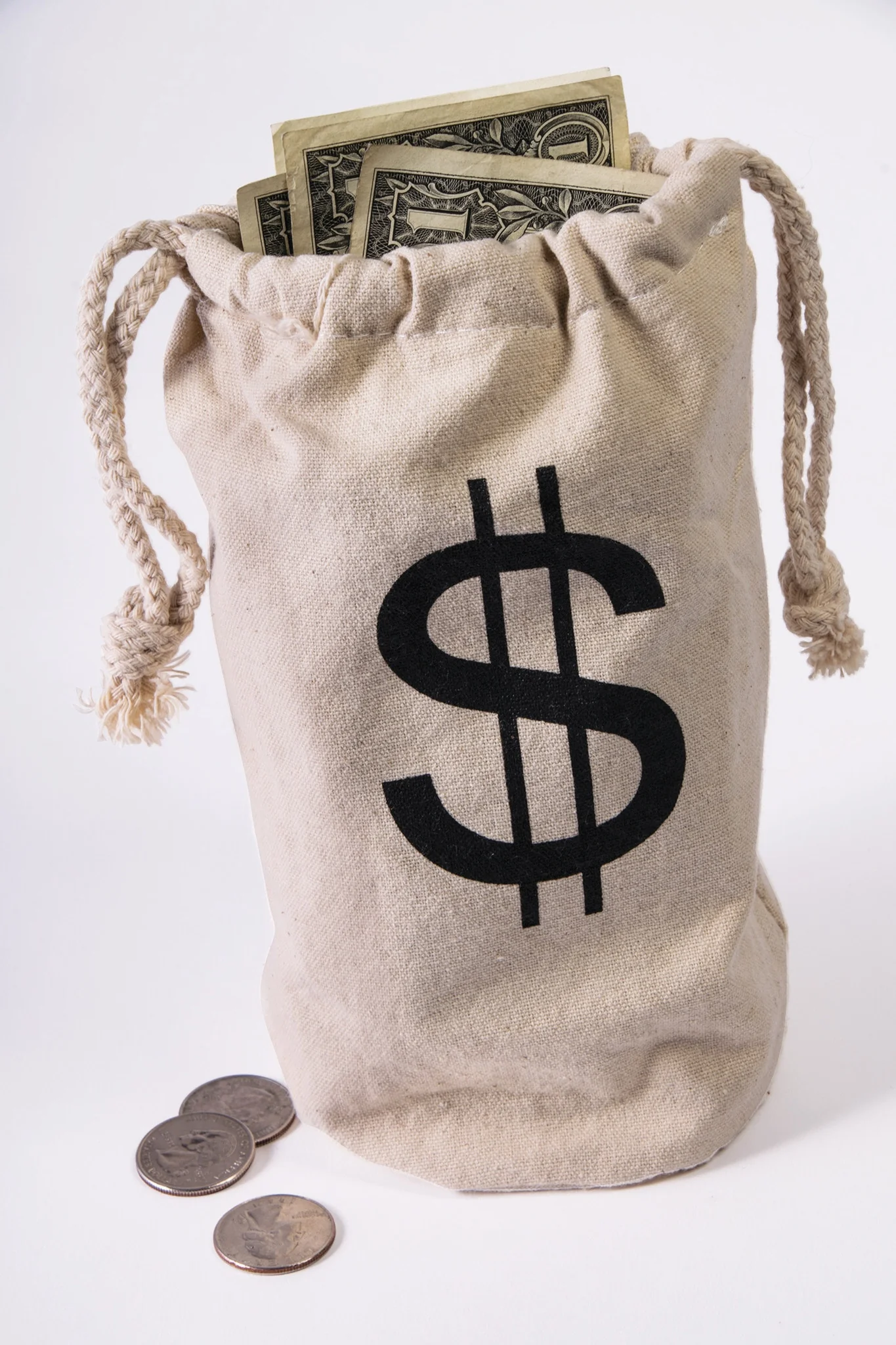 Wild West Outlaw Money Bag