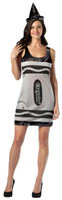 Womens Black Crayola Crayon Tank Dress