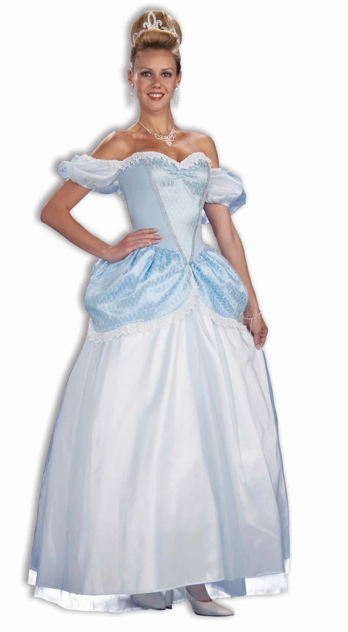 Womens Blue Storybook Princess Gown