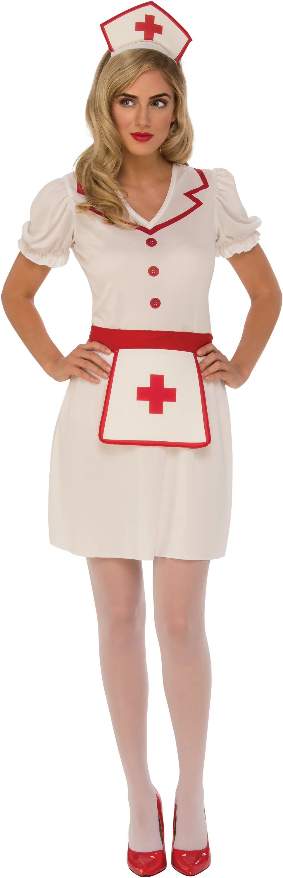 Womens Classic Nurse Costume Dress