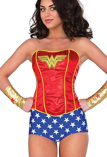 Womens DC Comics Wonder Woman Corset