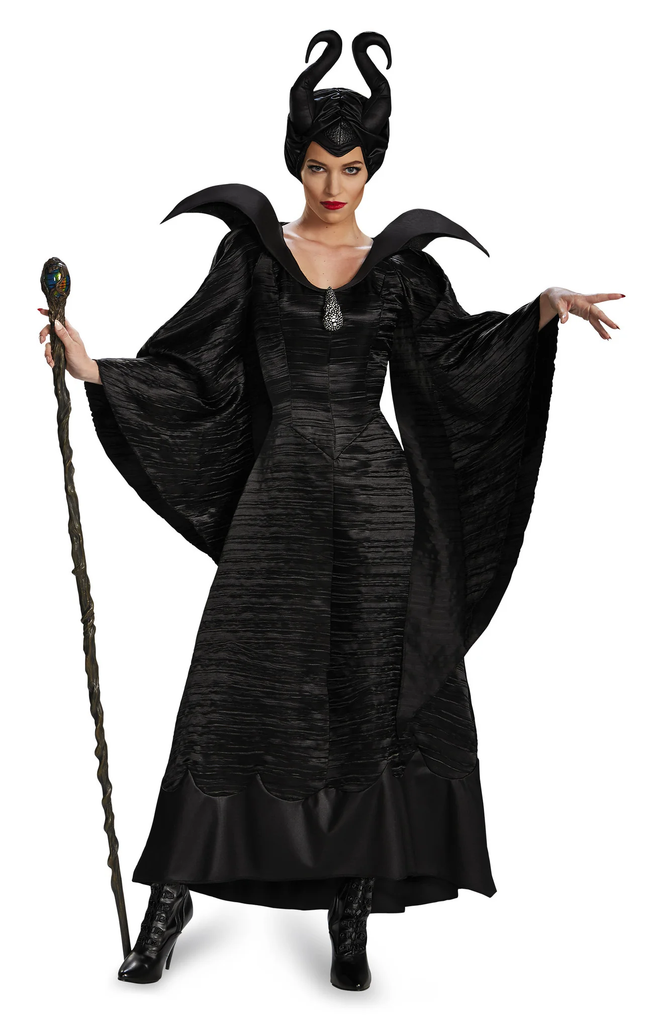 Women's Deluxe Maleficent Christening Gown