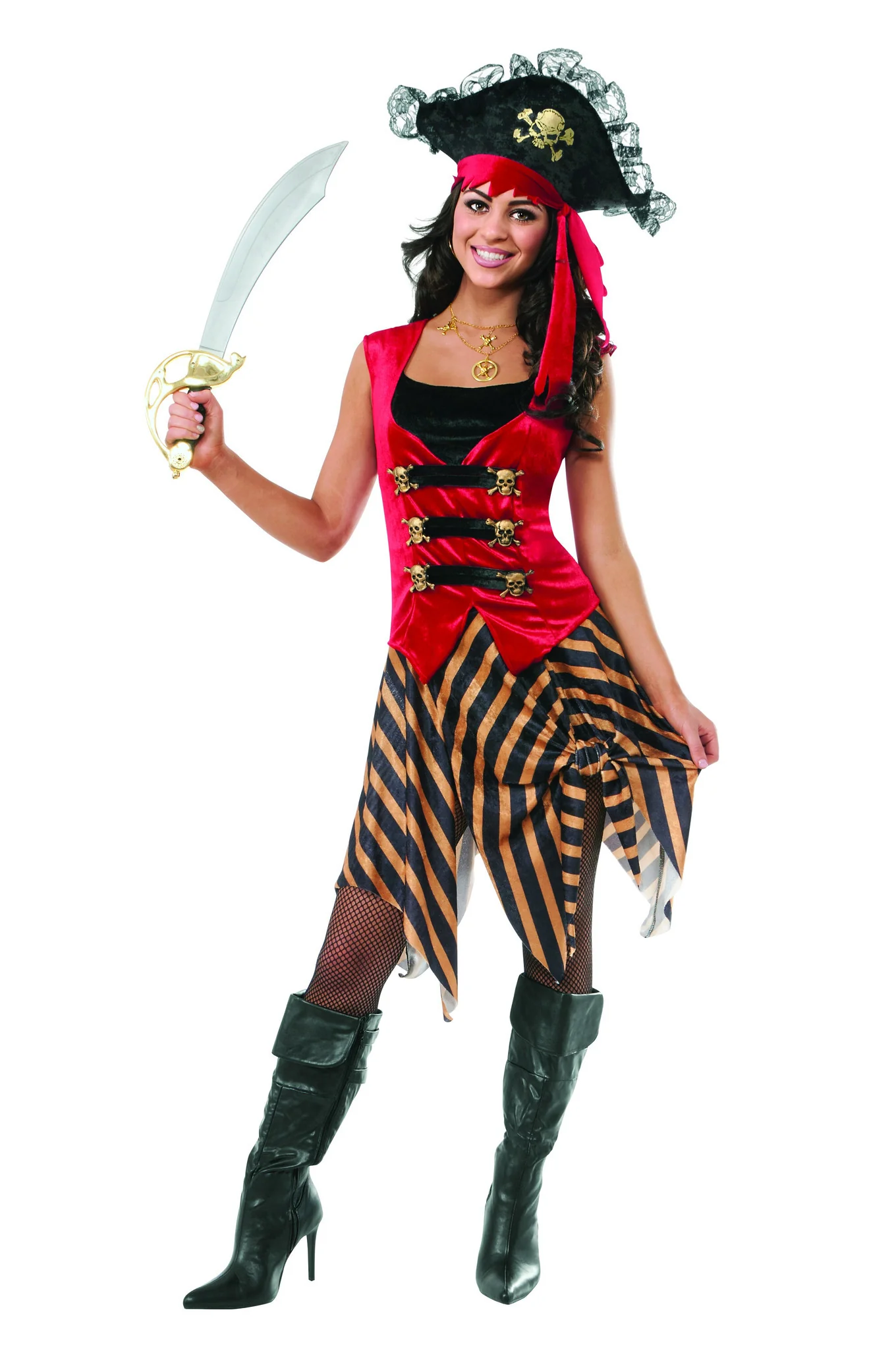 Womens Gold Coast Pirate Costume