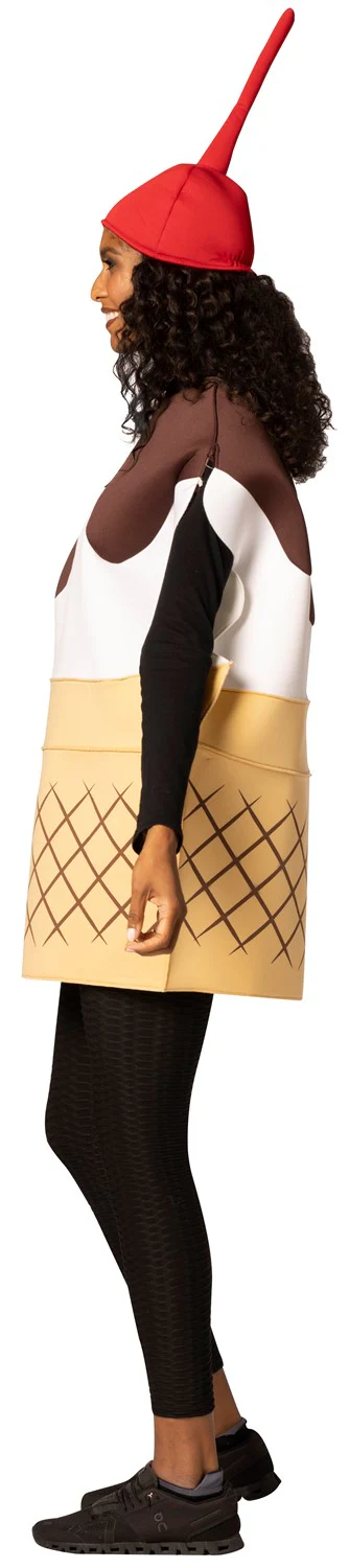 Adults Ice Cream Sundae Costume - Image 3