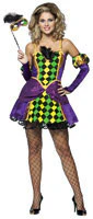 Womens Mardi Gras Queen Costume