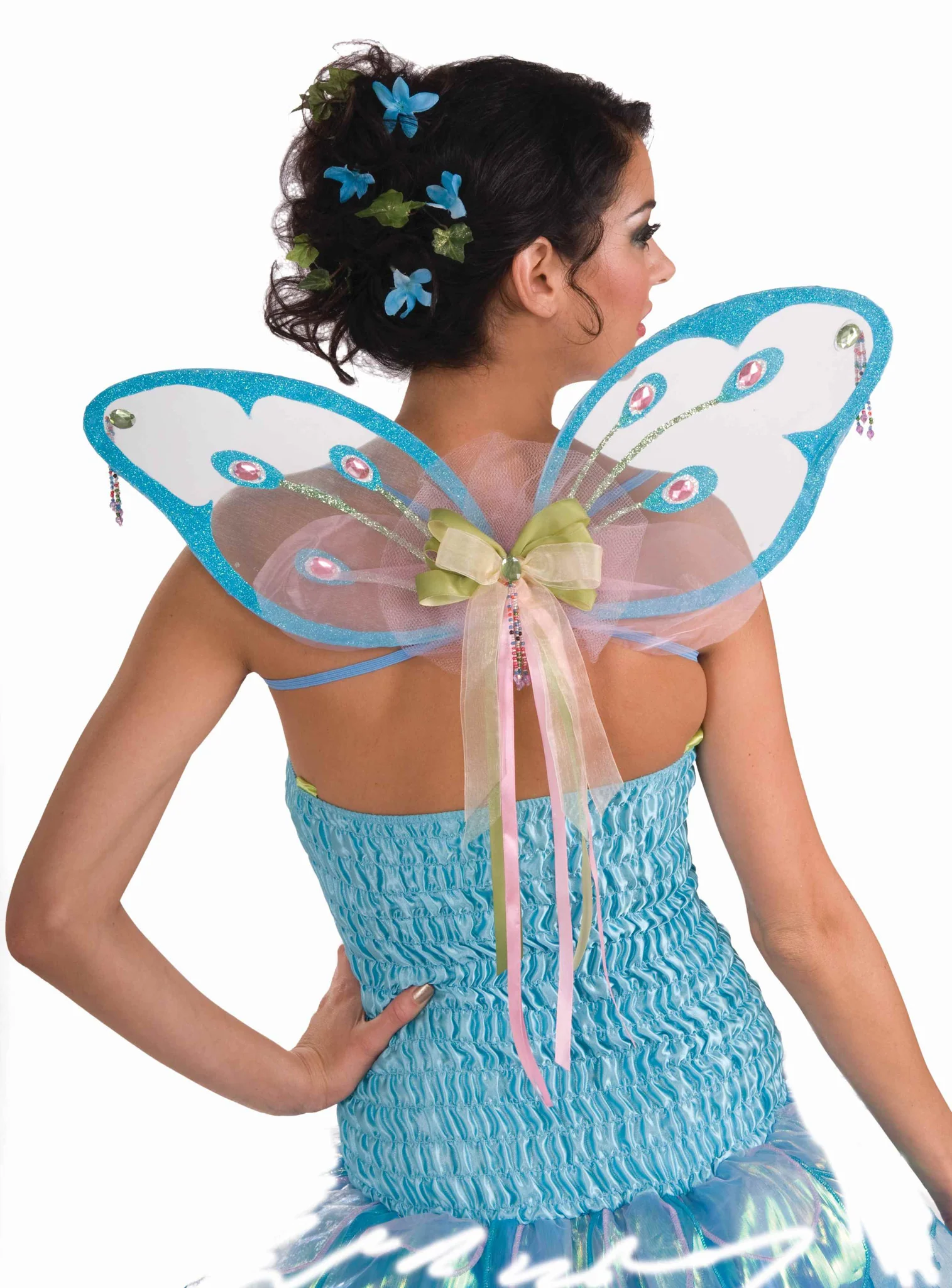 Womens Mini Fairy Wings Glittery