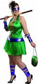 Womens Plus Size Ninja Turtles Donatello Costume