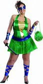 Womens Plus Size Ninja Turtles Leonardo Costume