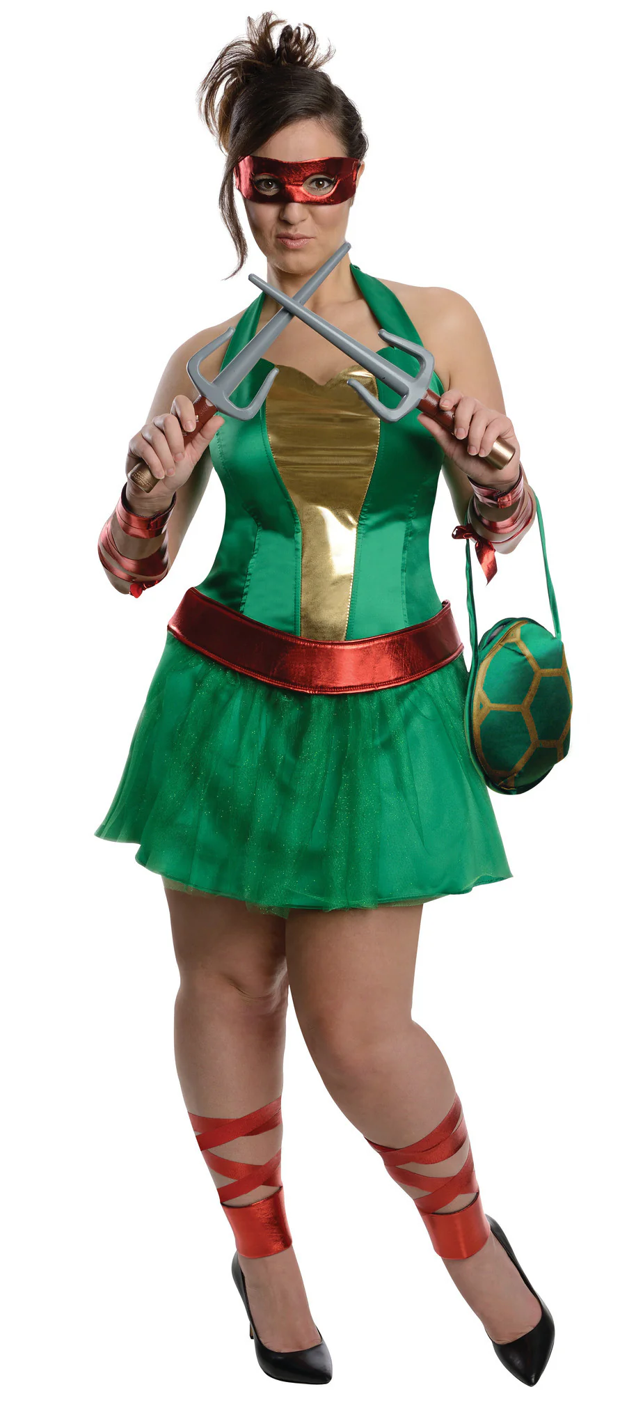 Womens Plus Size Ninja Turtles Raphael Costume