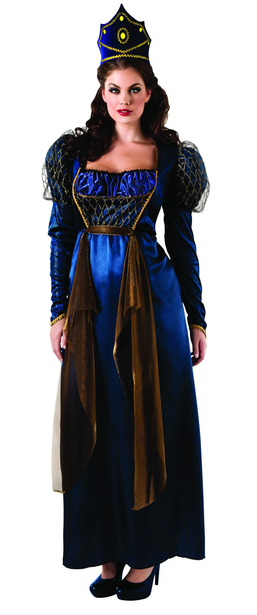 Womens Plus Size Renaissance Queen Costume