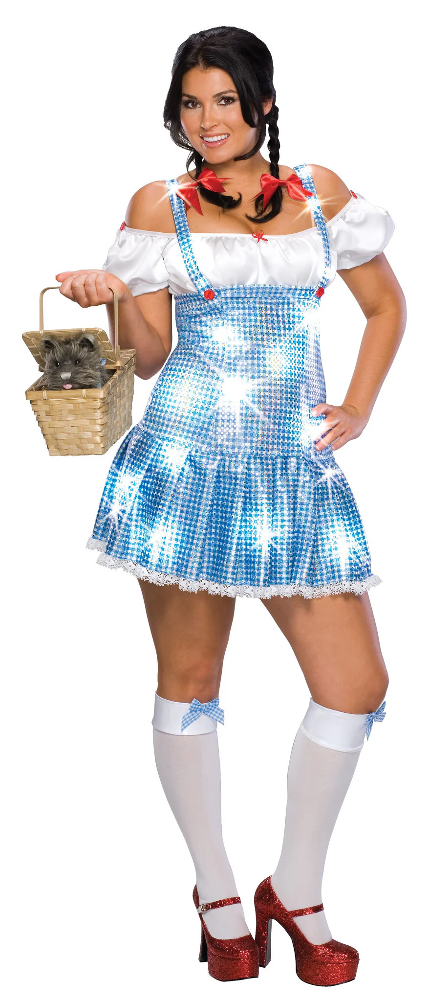 Womens Plus Size Wizard of Oz Dorothy Costume