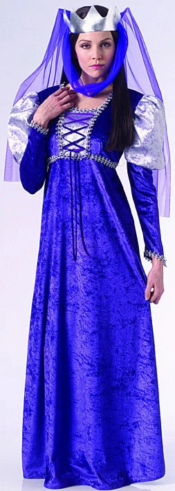 Womens Renaissance Queen Costume