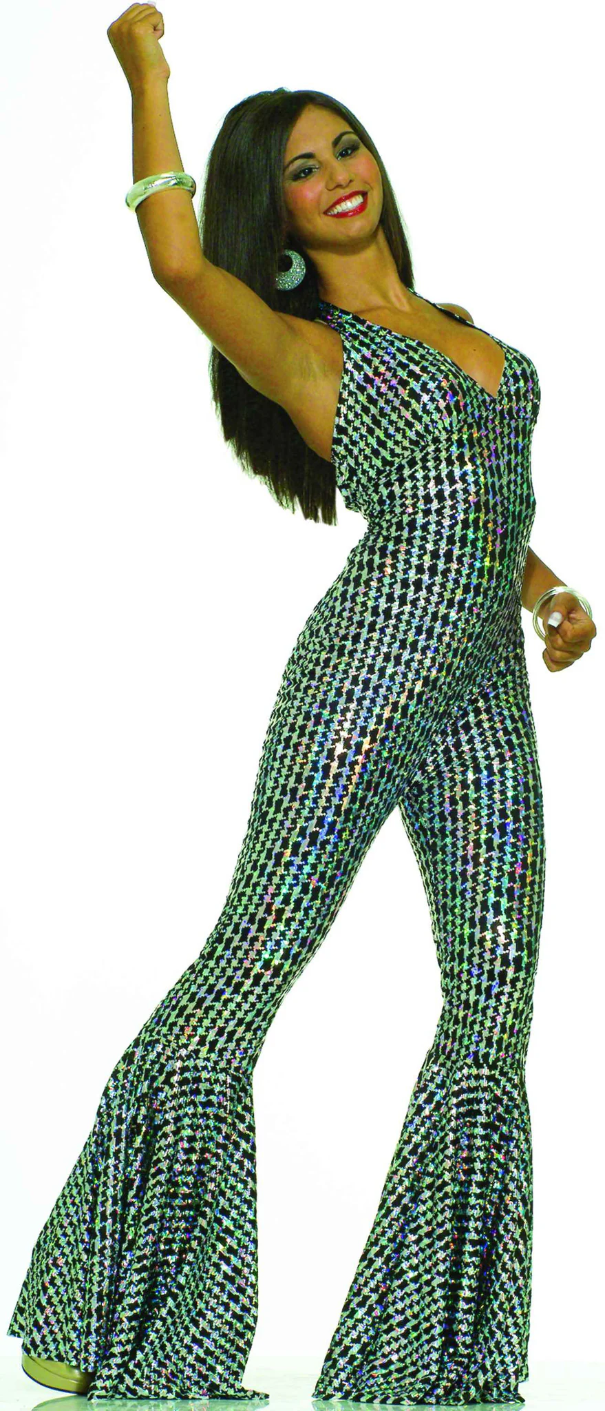 Womens/Teens Boogie Dancing Babe Costume