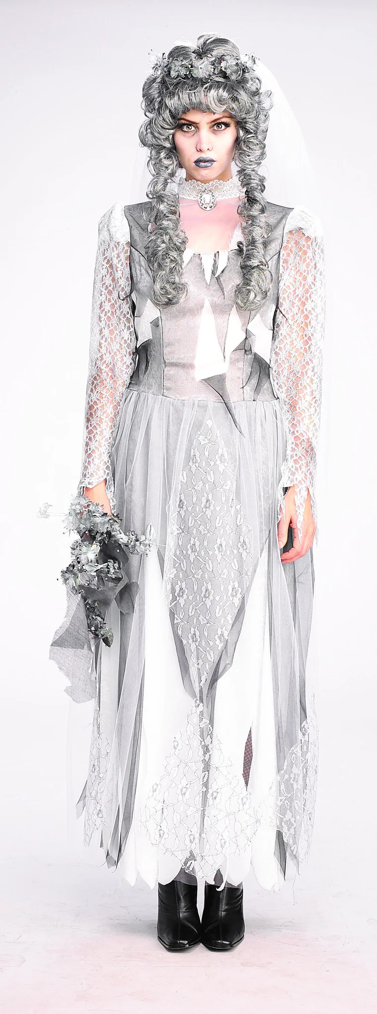 Womens/Teens Dead Bride Costume