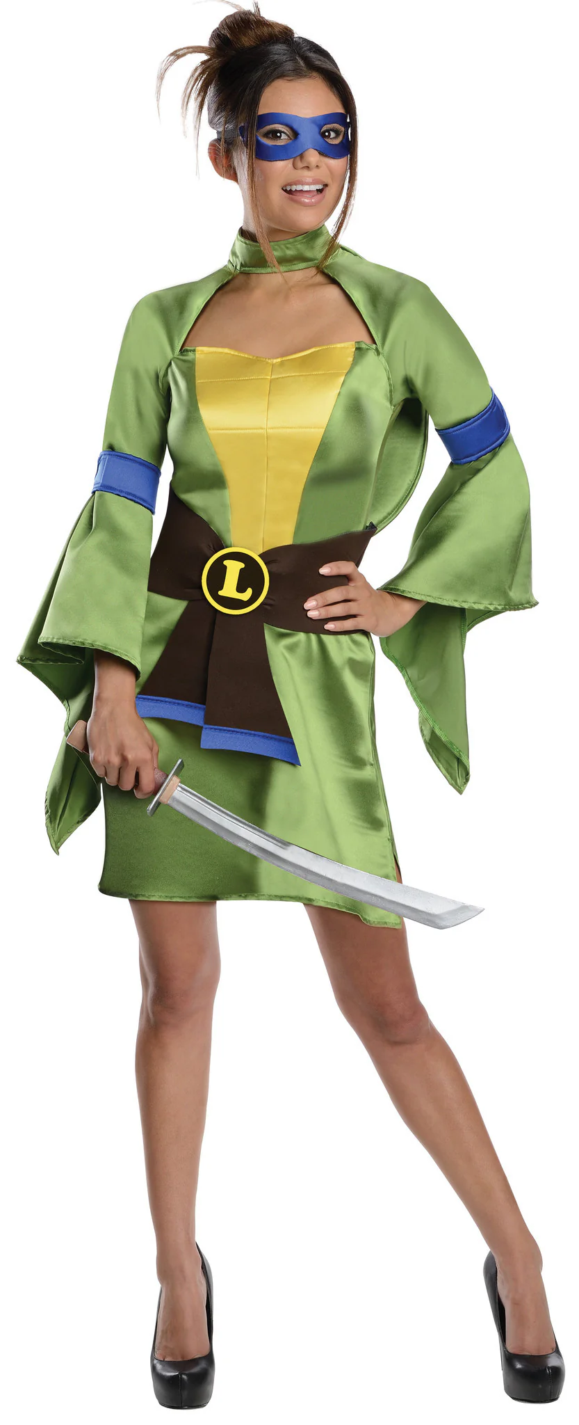 Womens/Teens Leonardo Ninja Turtle Costume