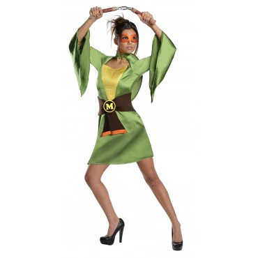 Womens/Teens Ninja Turtles Michelangelo Kimon