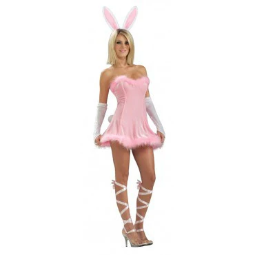 Womens/Teens Pink Bunny Costume