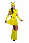Womens/Teens Pokemon Pikachu Costume