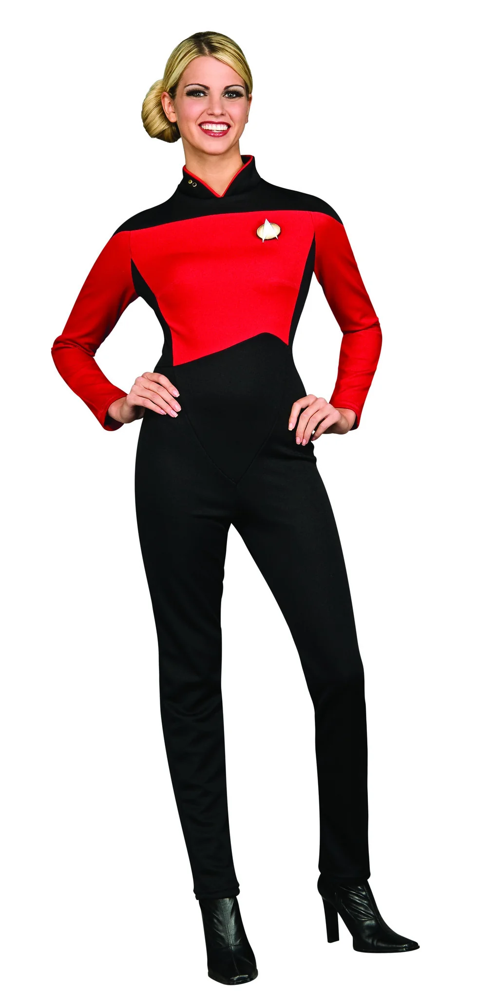 Womens/Teens Star Trek Red Jumpsuit Costume