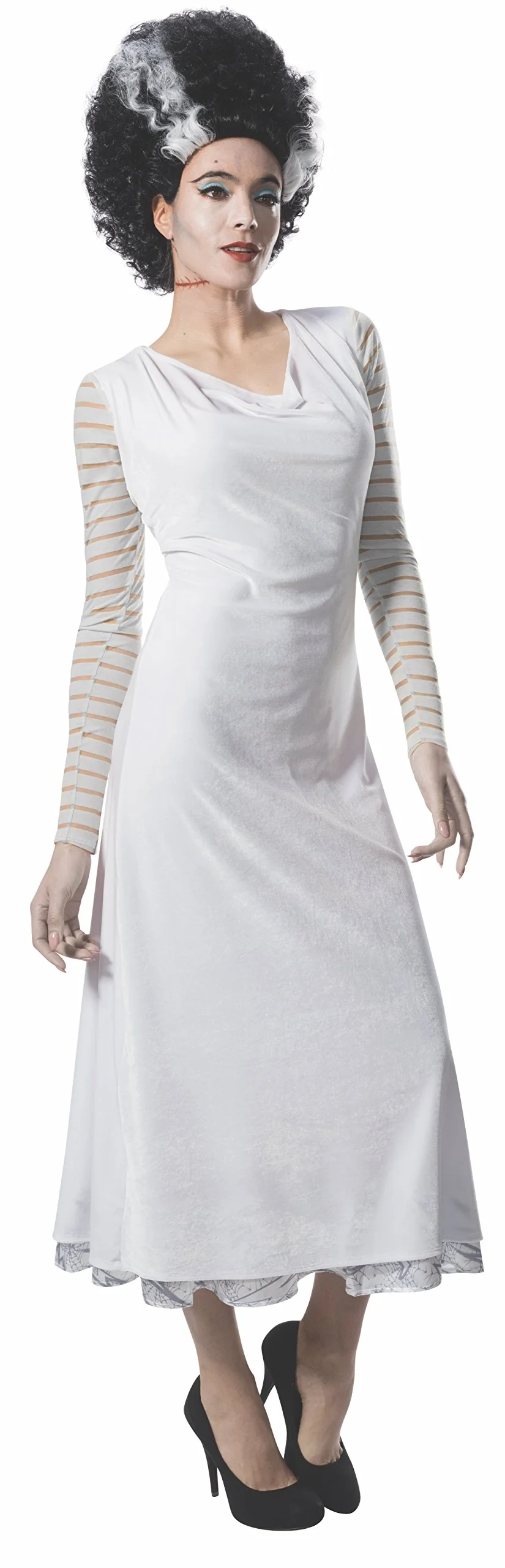 Womens Universal Monsters Bride of Frankenstein Costume Dress