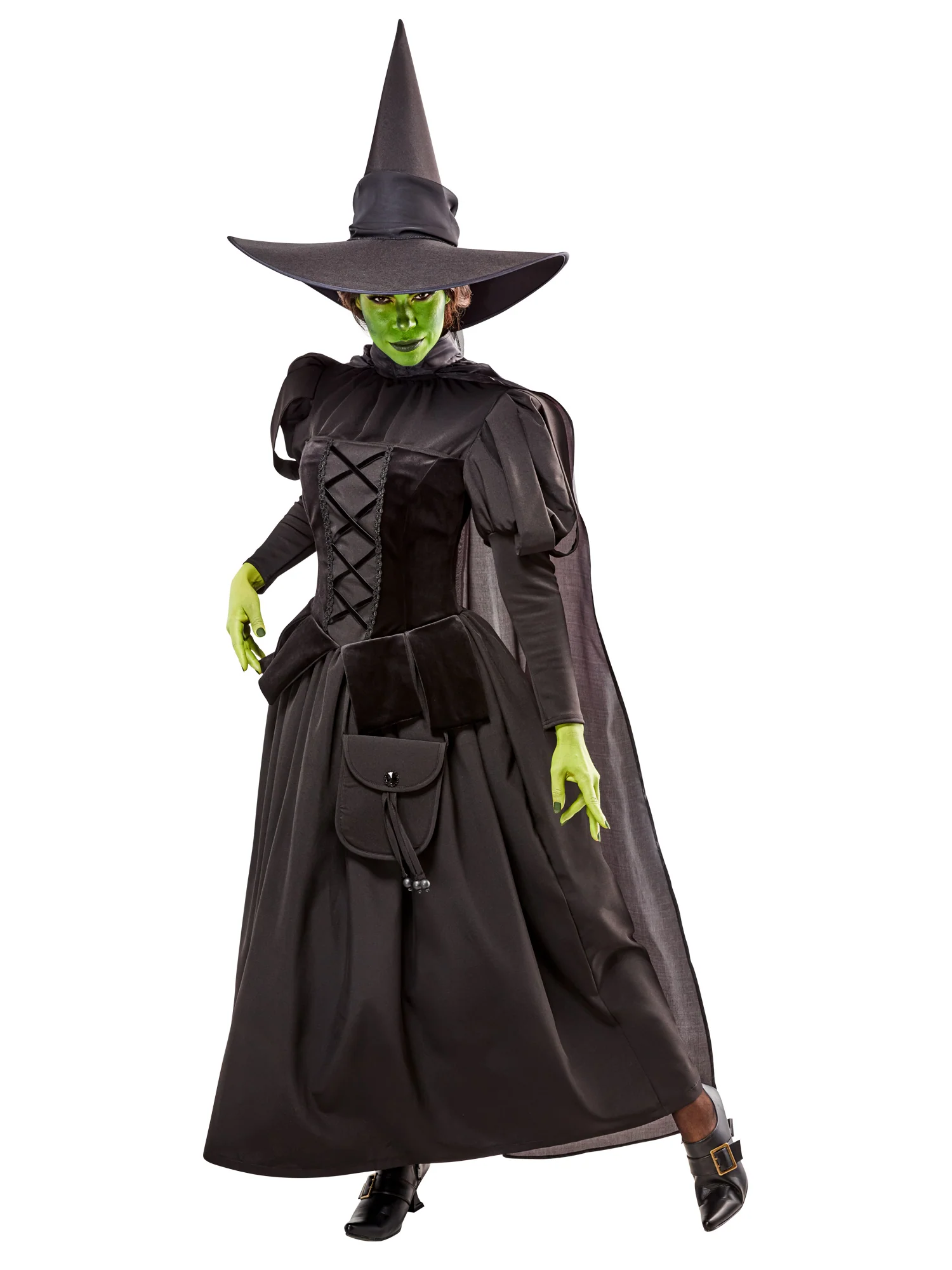 Womens Wizard of Oz Deluxe Wicked Witch Costume - Image 4