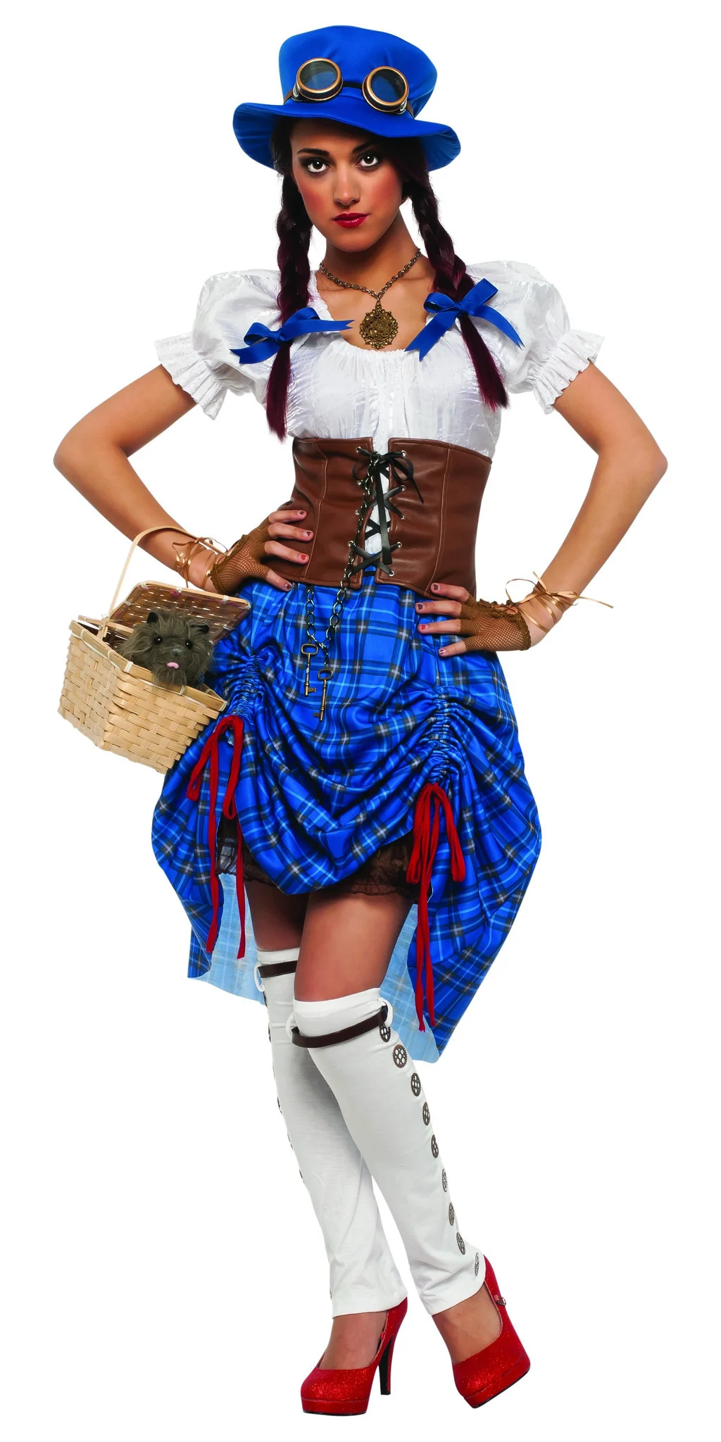 Womens Wizard of Oz Steampunk Dorothy Costume