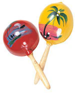 Wood Maracas - Various Colors