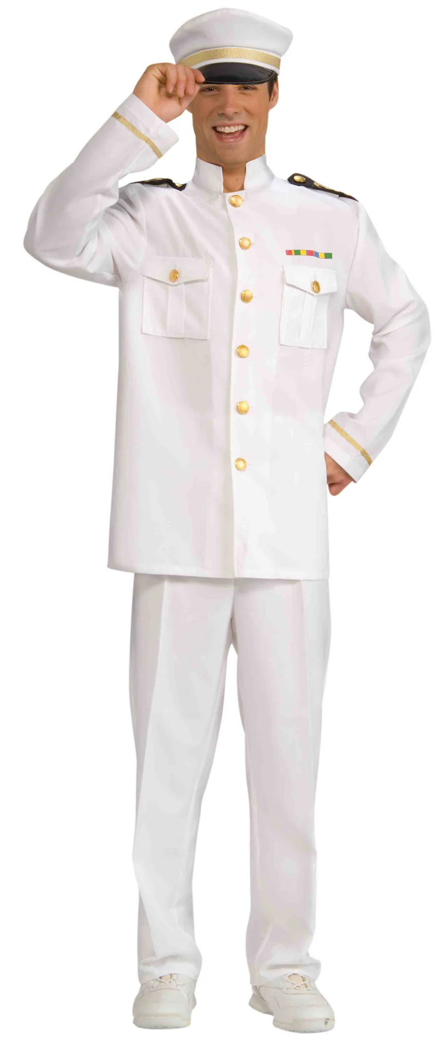 World War II Navy Officer Costume Jacket Adult