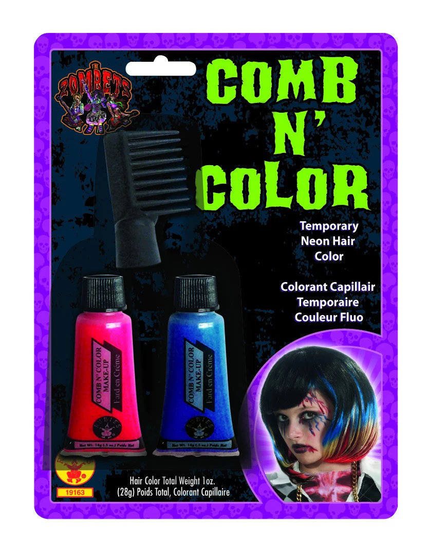 Zombie Comb & Color Hair Dye