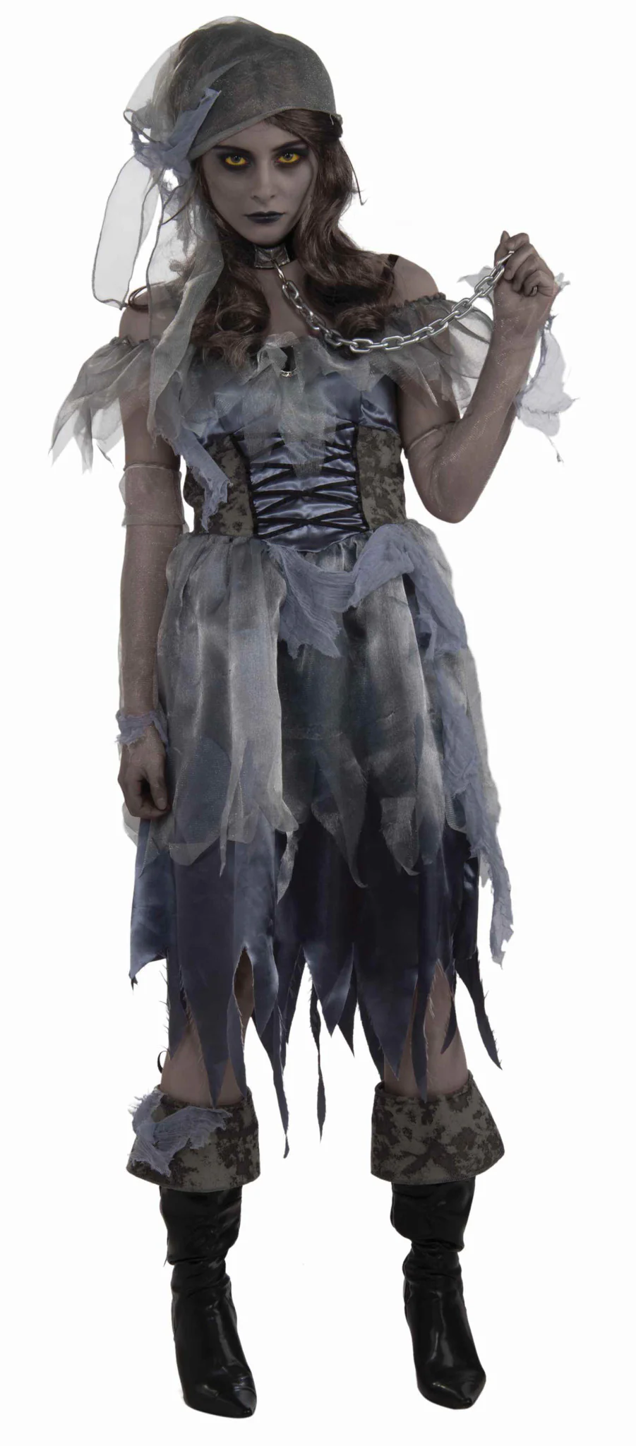 Zombie Pirate Woman Halloween Costumes